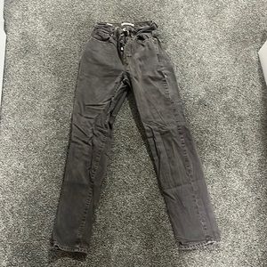 Super cute, light brown, PacSun Sun-wear jeans.